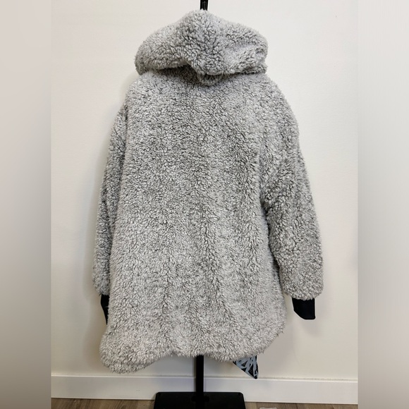 ◾️Sherpy Sherpa Teddy Bear Zip Up Hooded Coat - Picture 9 of 9